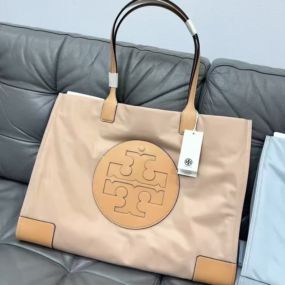 Brand New
TORY BURCH
Ella Logo Recycled Tote Bag In Rose Dawn